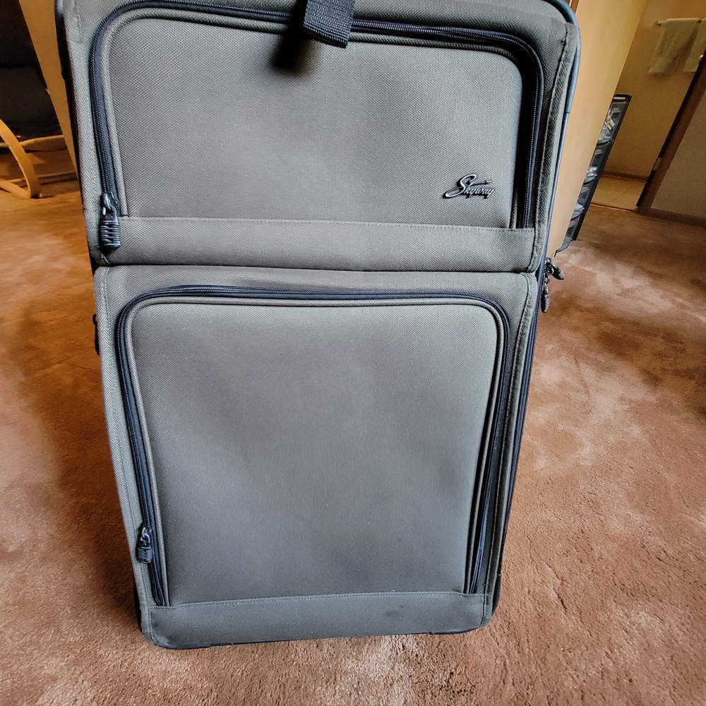 Skyway Green Travel Suitcase